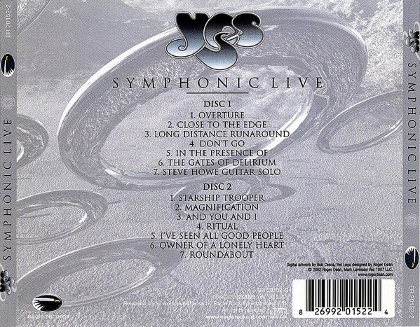 YES❗️

”The Symphonic tour'‼️

'The Symphonic Tour' ran from July 22 2001 to September 8 2001 in North America and from October 25 2001 to December 13 2001 in Europe, for a total of 69 shows‼️✨🎻🎺🎼

@yesofficial #JonAnderson #ChrisSquire #AlanWhite #SteveHowe #TomBrislin