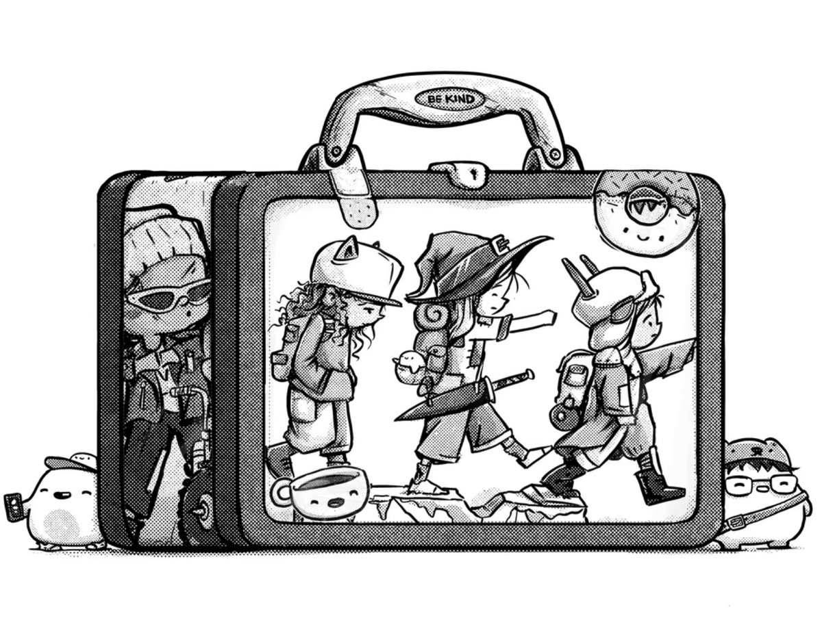 Panot_es's tweet image. La vi, me vio. 
La vi caminando con 3 🚶‍♀️🚶‍♂️🚶y me vio con amor😍. 

#NFA pero los #lunchboxes de @humankindArt mezclado con este nuevo #cryptocrash son como 🍬dulces para el niño que llevamos dentro 😍

Ésta la vamos a guardar y sortear hasta el SOLD-OUT de los Panotitos.