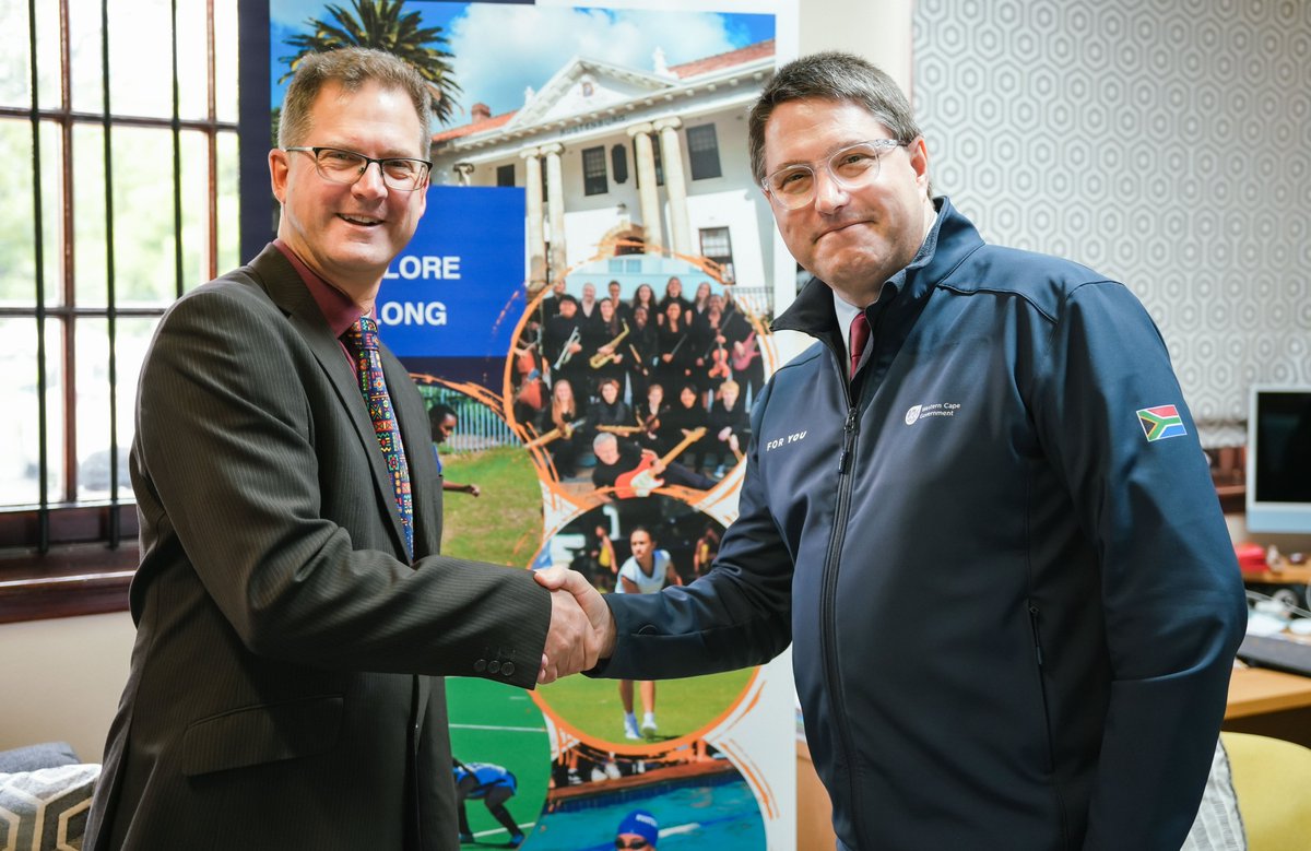 Rustenburg Girls’ High is in the Top 10 of the World’s Best School competition! Read statement by Provincial Education Minister <a href="/DavidMaynier/">David Maynier</a> here 👉bit.ly/3N1IMzS.