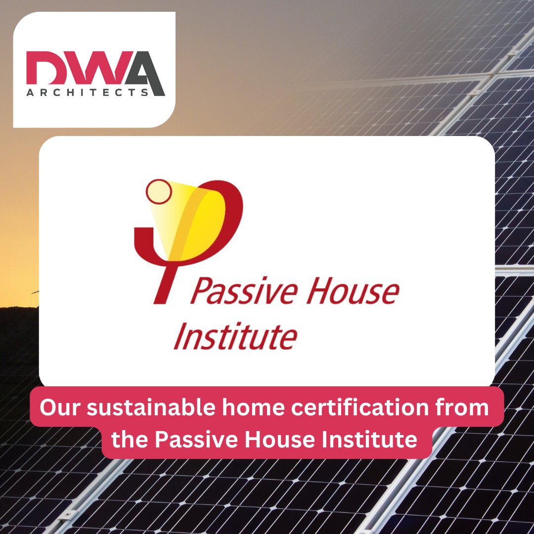 Our colleague, Rachel is a Certified Passive House Designer, with an understanding of the issues surrounding rising energy prices &amp; the climate emergency, DWA create beautiful low-energy buildings and retrofit existing structures for optimal thermal comfort! #DWAArchitects