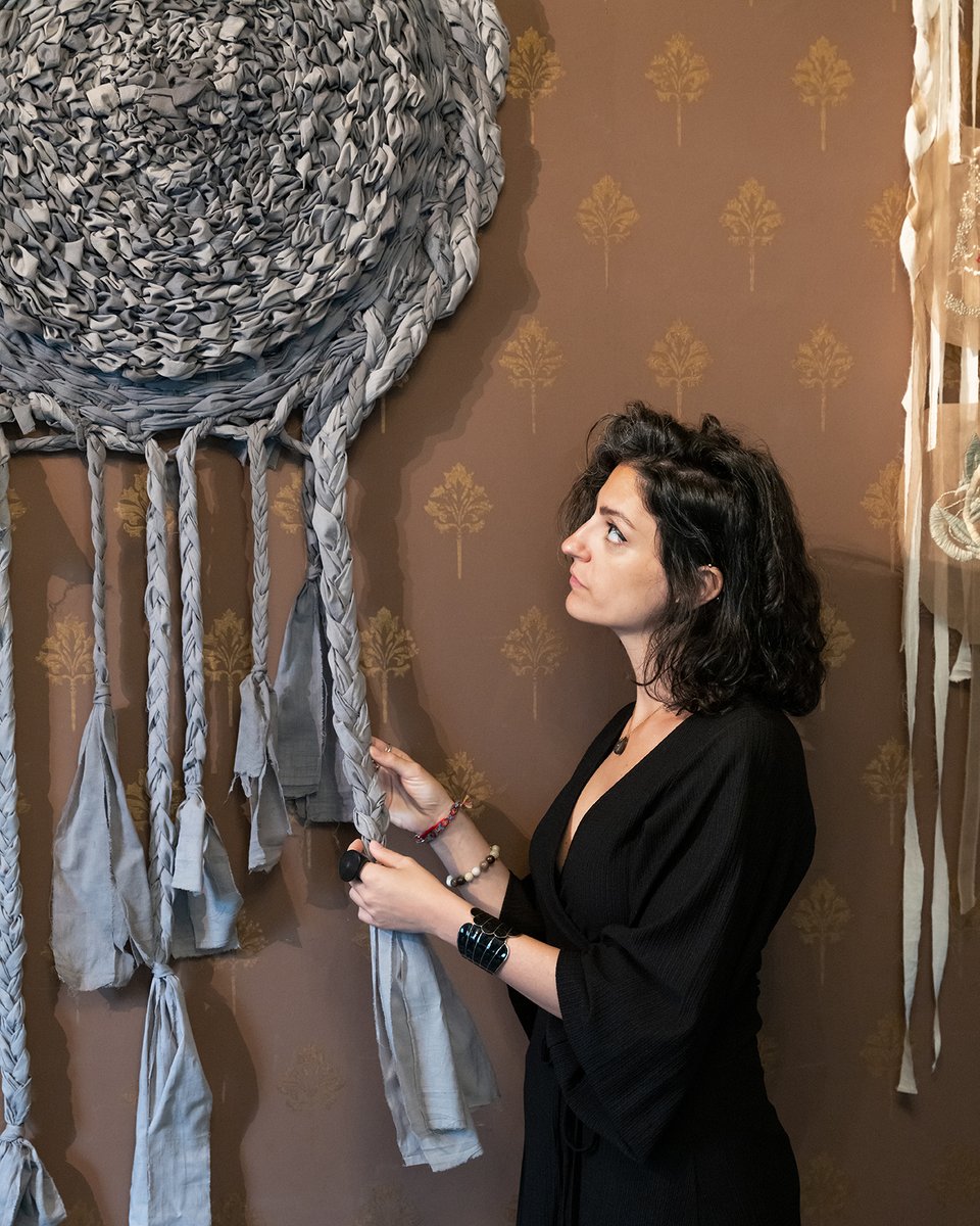 Leighton House and Sambourne House (@leightonhouse_) on Twitter photo 🧵 Nour Hage: Kheit
📅 Open until 16 July 2023
🎫 Exhibition included within Leighton House ticket
👉 buff.ly/3nOoX6b
🎞️ buff.ly/442ToFI Film by <a href="/hydardewachi/">Hydar Dewachi</a>
#Kheit is a collab with <a href="/ArabBritishCent/">Arab British Centre</a> supported by <a href="/Barakat_org/">Barakat_Trust</a> & <a href="/HeritageFundUK/">The National Lottery Heritage Fund</a> 🧵 Nour Hage: Kheit
📅 Open until 16 July 2023
🎫 Exhibition included within Leighton House ticket
👉 buff.ly/3nOoX6b
🎞️ buff.ly/442ToFI Film by <a href="/hydardewachi/">Hydar Dewachi</a>
#Kheit is a collab with <a href="/ArabBritishCent/">Arab British Centre</a> supported by <a href="/Barakat_org/">Barakat_Trust</a> & <a href="/HeritageFundUK/">The National Lottery Heritage Fund</a>