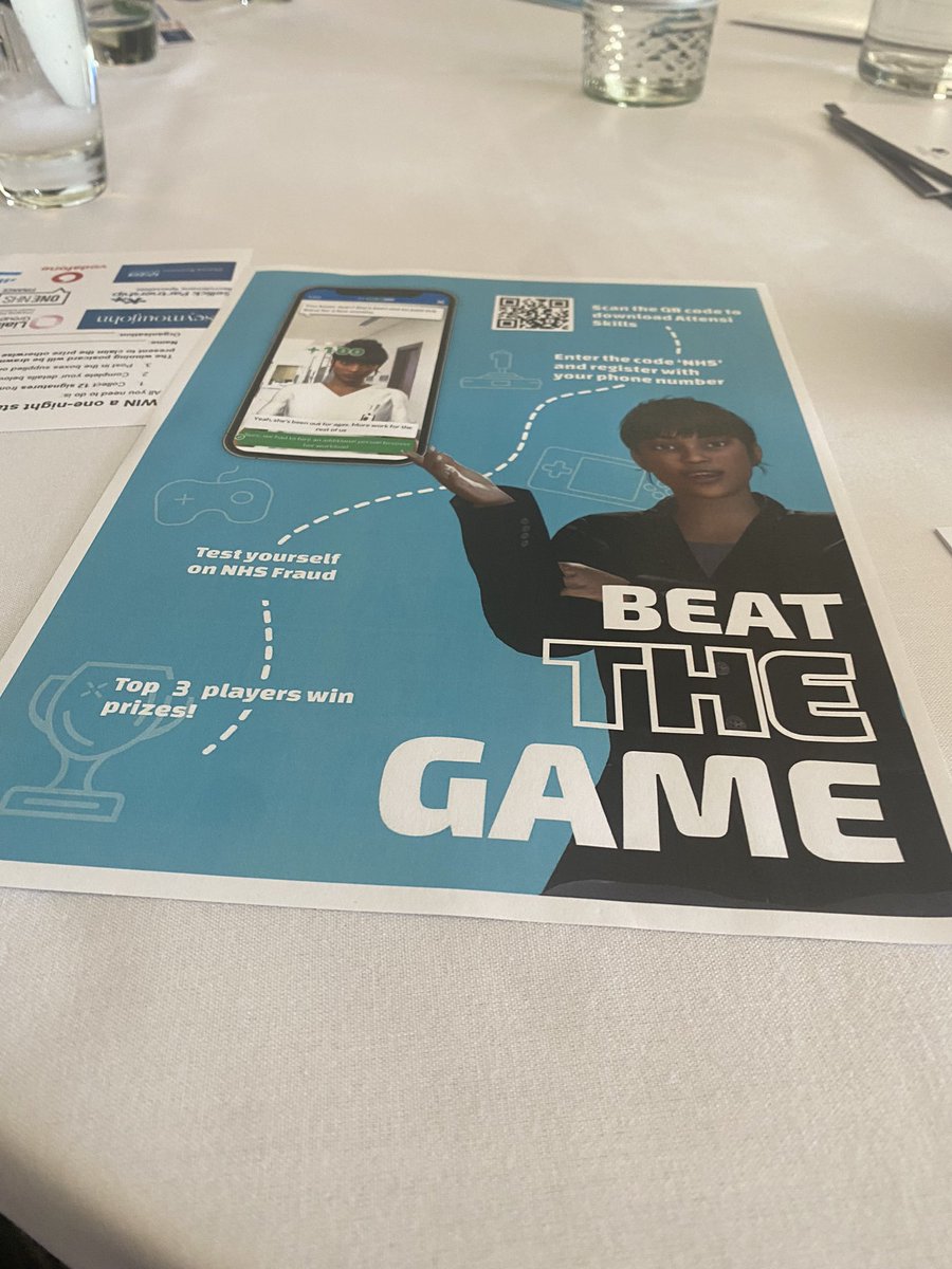 LUHFinance's tweet photo. Great to see our traiming app we produced in partnership with @MIAANHS and @Attensi being promoted at the @HFMANW annual conference! Give it a go!!! https://t.co/443aMWtpND