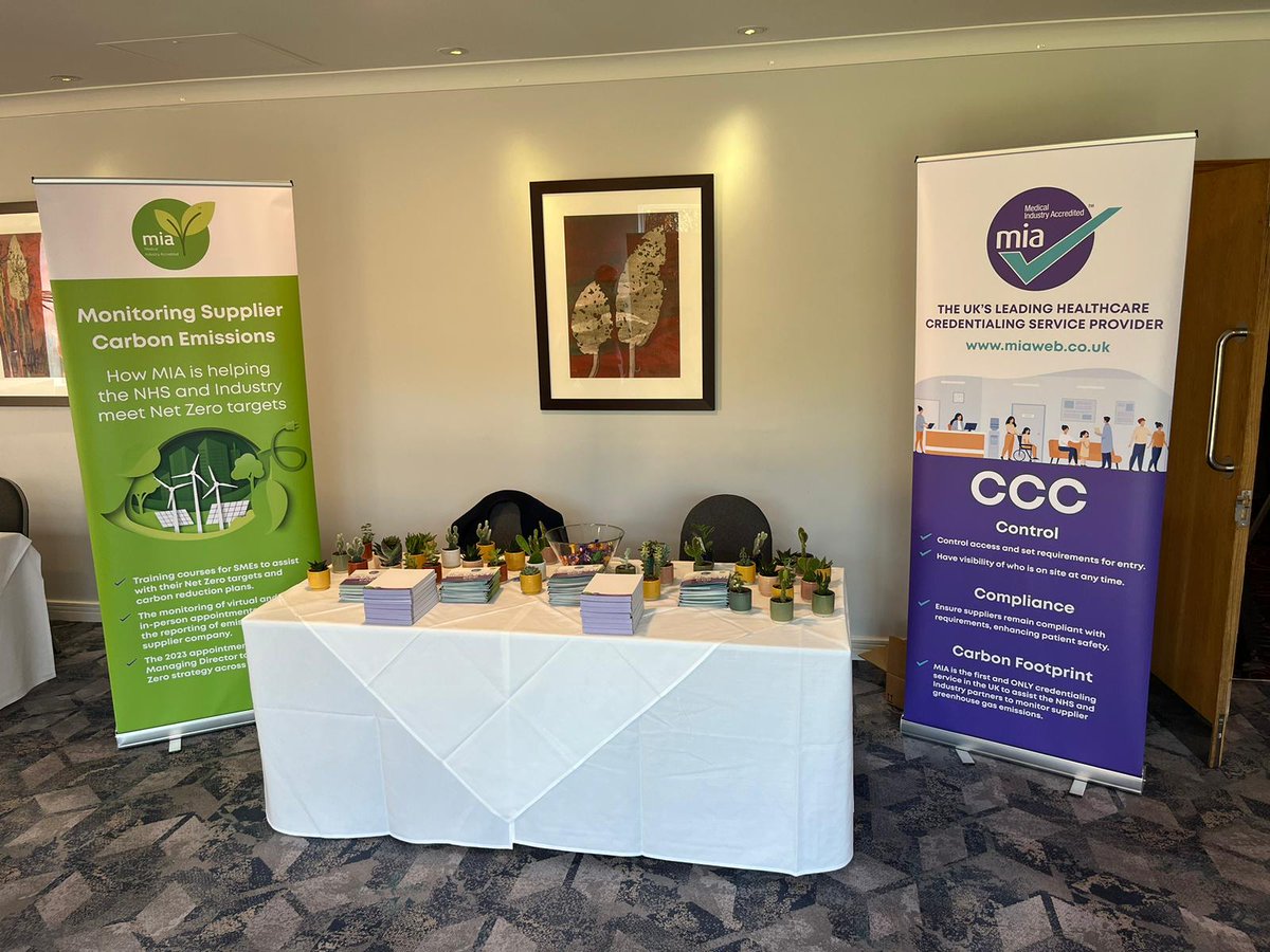 medindltd's tweet photo. MIA are all ready and set up at the @HCSAprocurement Summer Conference. Come and say Hello 👋 #HCSAsummer23 https://t.co/fq6TO2wugJ