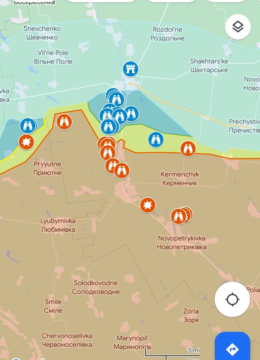 AFU brigades are only 15km away from so called 'Surovikin line' the hardest to bypass RU defense, getting ready to assault it while new brigades are coming from behind to secure already liberated territories. 
This will be the hardest test for the AFU. Fingers crossed!