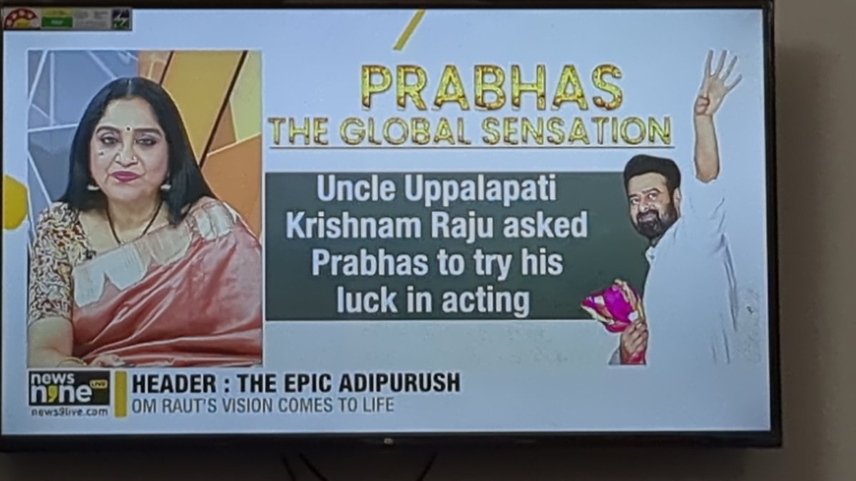 The Global Sensation #Prabhas /\

#Adipurush