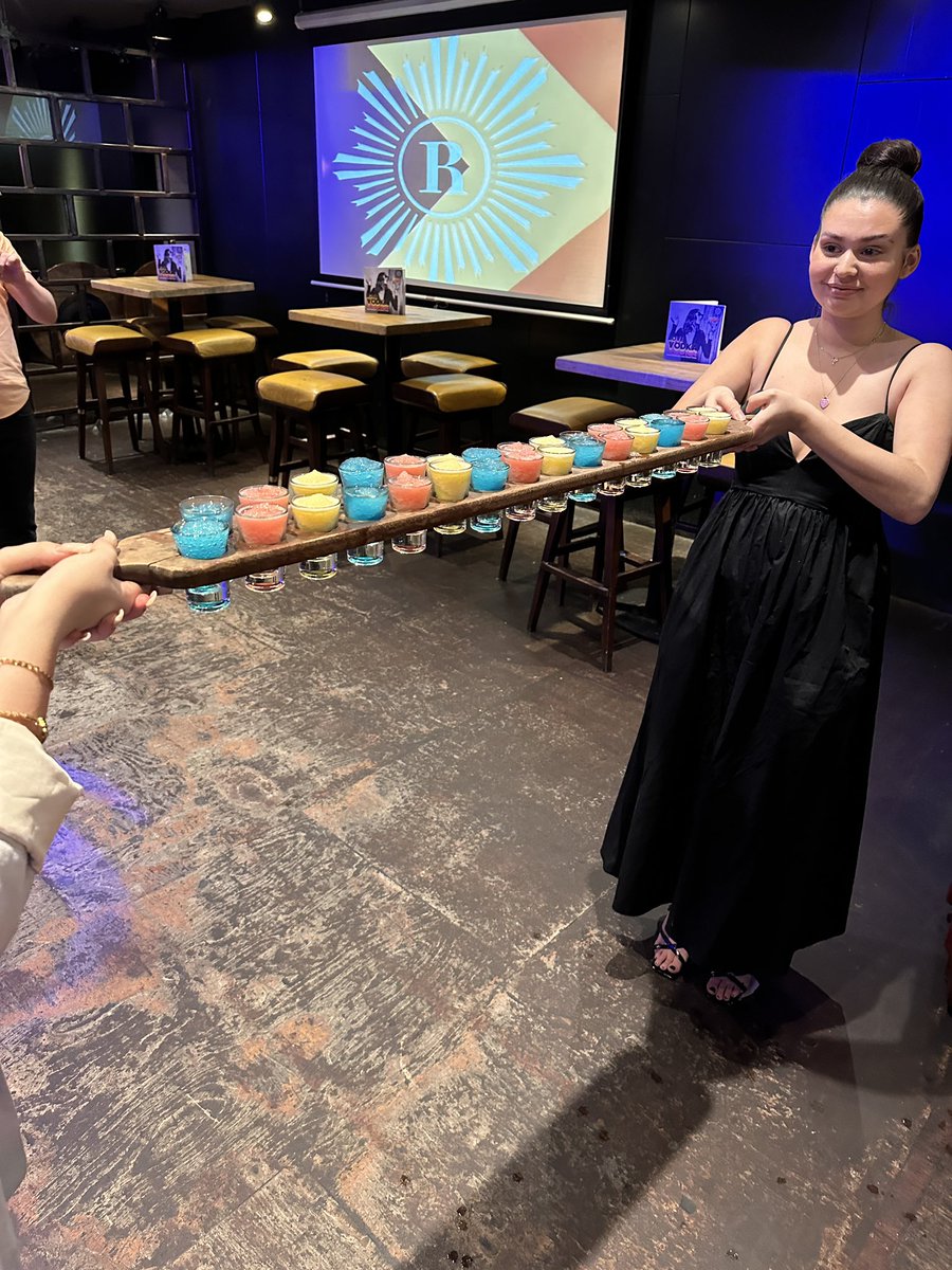 Me: I’m 100% not going out tonight. 

Also me: 2 hours later doing the limbo under for free shots