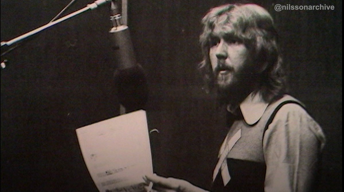 To mark what would've been Harry Nilsson's 82nd birthday, I'll be sharing a sizzle of a documentary I've been making about his classic album "A Little Touch of Schmilsson in the Night", released 50 years ago this month.

Also on YouTube at 4pm BST youtu.be/0soVm2h_aIs