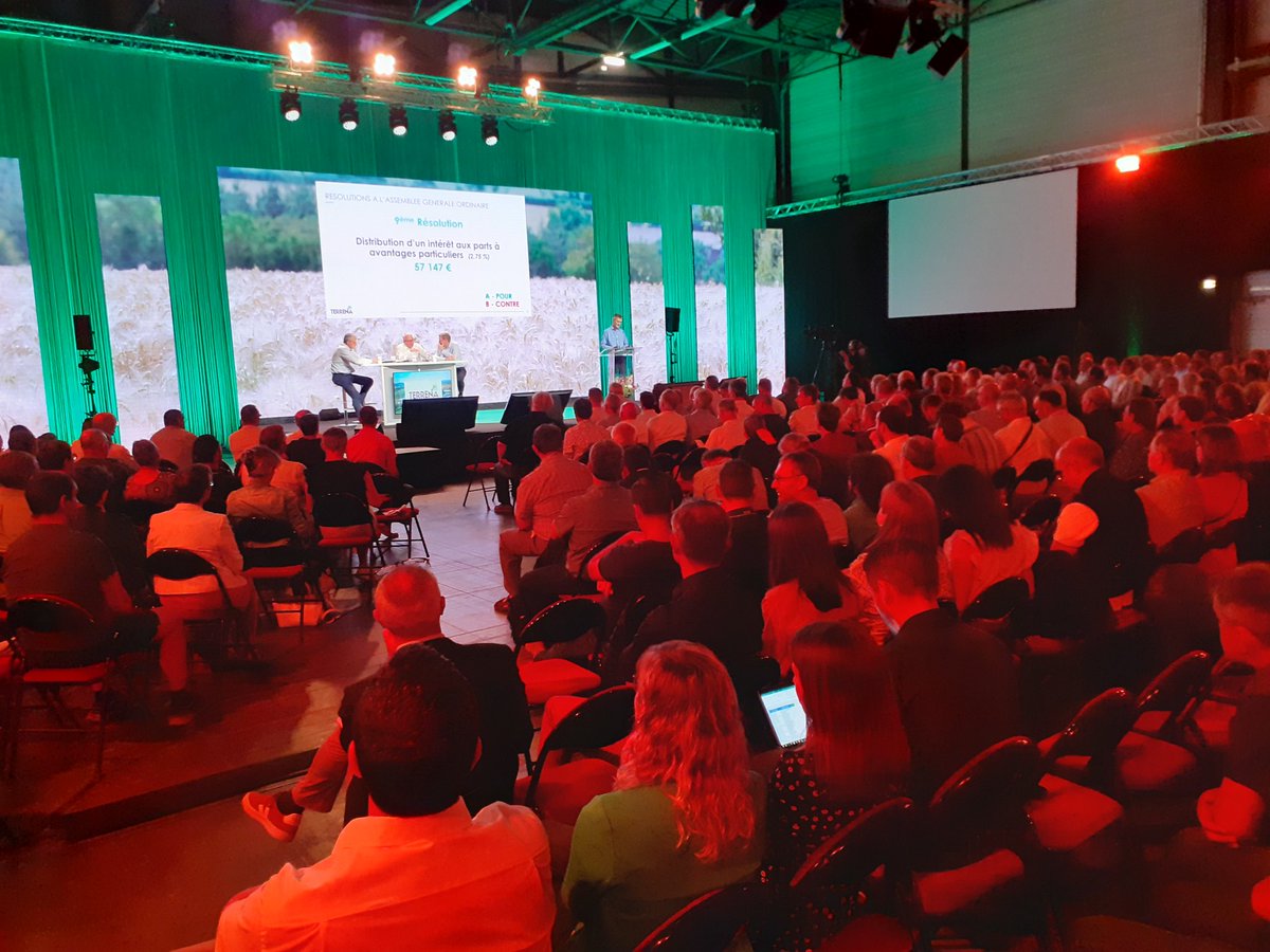 Nous ouvrons ce matin notre Assemblée Générale ! Actualité de la #coopérative, présentation des comptes, échanges et votes des résolutions... c'est un moment important de notre vie coopérative !