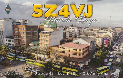 5Z4VJ , TNX QSL.
Nairobi, KI88.
28MHz, May 2023.