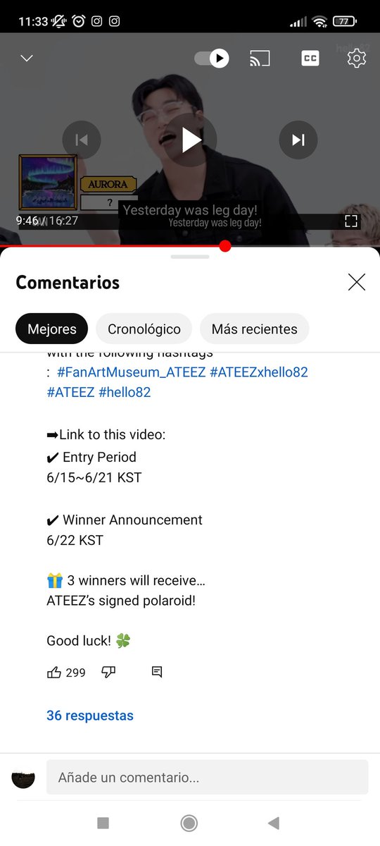 bmelero2002's tweet photo. @hello82official @ATEEZofficial #FanArtMuseum_ATEEZ #ATEEZxhello82 #ATEEZ #hello82 
The way they trying to win and they keep losing try after try. During the video they all are sensitive (Competitive guys), it's so funny, how they lose a chance. And the staff have to tell them to calm.
9:44 - 10:31. https://t.co/iPQ3qv9kfk