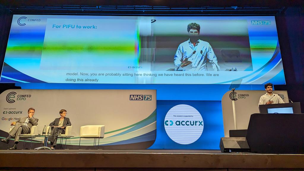 Accurx (@accurx) on Twitter photo "For as long as healthcare keeps being delivered through appointments, we won't increase productivity in healthcare," says <a href="/jacobnhaddad/">Jacob Haddad</a> - we have to be looking at asynchronous communication to make gains #NHSConfedExpo #NHS #Patients "For as long as healthcare keeps being delivered through appointments, we won't increase productivity in healthcare," says <a href="/jacobnhaddad/">Jacob Haddad</a> - we have to be looking at asynchronous communication to make gains #NHSConfedExpo #NHS #Patients
