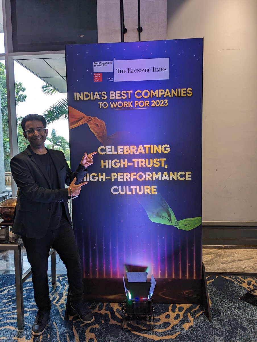 Biorahul's tweet image. Super excited 🤞 @GPTW_India #BestCompaniesToWorkFor2023 #HR