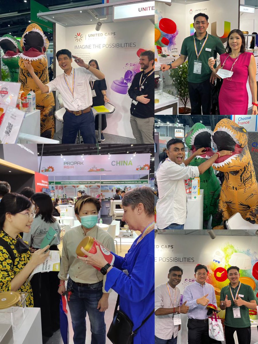 We are BETTER UNITED!
#unitedcaps #propakasia2023 #packaging #exhibition