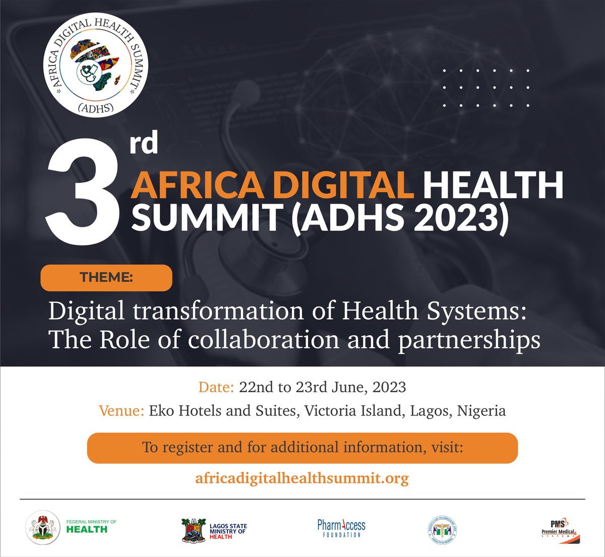 We are pleased to inform the public that we will be presenting the lesson learned on the Antenatal Risk Stratification Project managed by our team and
@HeliumHealth at the @adhsummit next week.  

Meet our team: 🔗africadigitalhealthsummit.org/en/2023-speake…

#Adhs2023 
#Publichealth