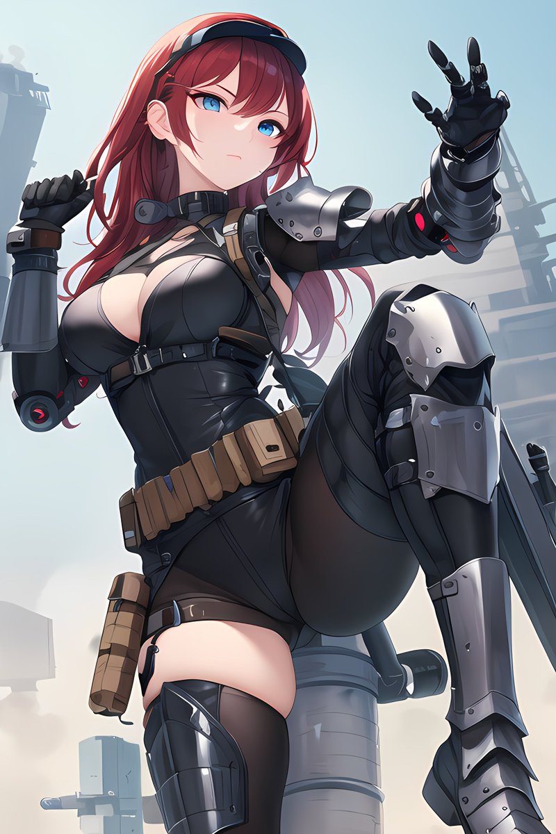 UtopAI_Art's tweet photo. What do you think of her ?
#SoldierOC #OriginalCharacter #Military #Warrior #Combat #AIart #NFT #VideoGames #Anime #Manga #Fanart #DigitalArt #CharacterDesign https://t.co/NtPZmsbkrt