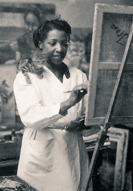 Lois Mailou Jones (1905-1998), one of the first African American female painters to achieve fame internationally #WomensArt
