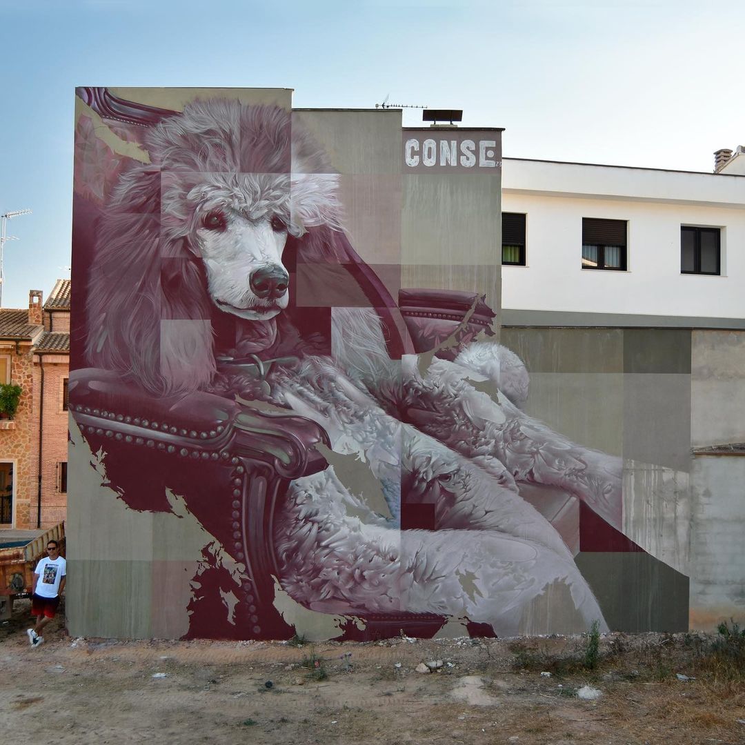 #Streetart: 'Thisillusion' by #Conse @ #Cheste, Spain
More pics at: barbarapicci.com/2023/06/15/str…
#streetartCheste #streetartSpain #Spainstreetart #arteurbana #urbanart #murals #muralism #contemporaryart #artecontemporanea