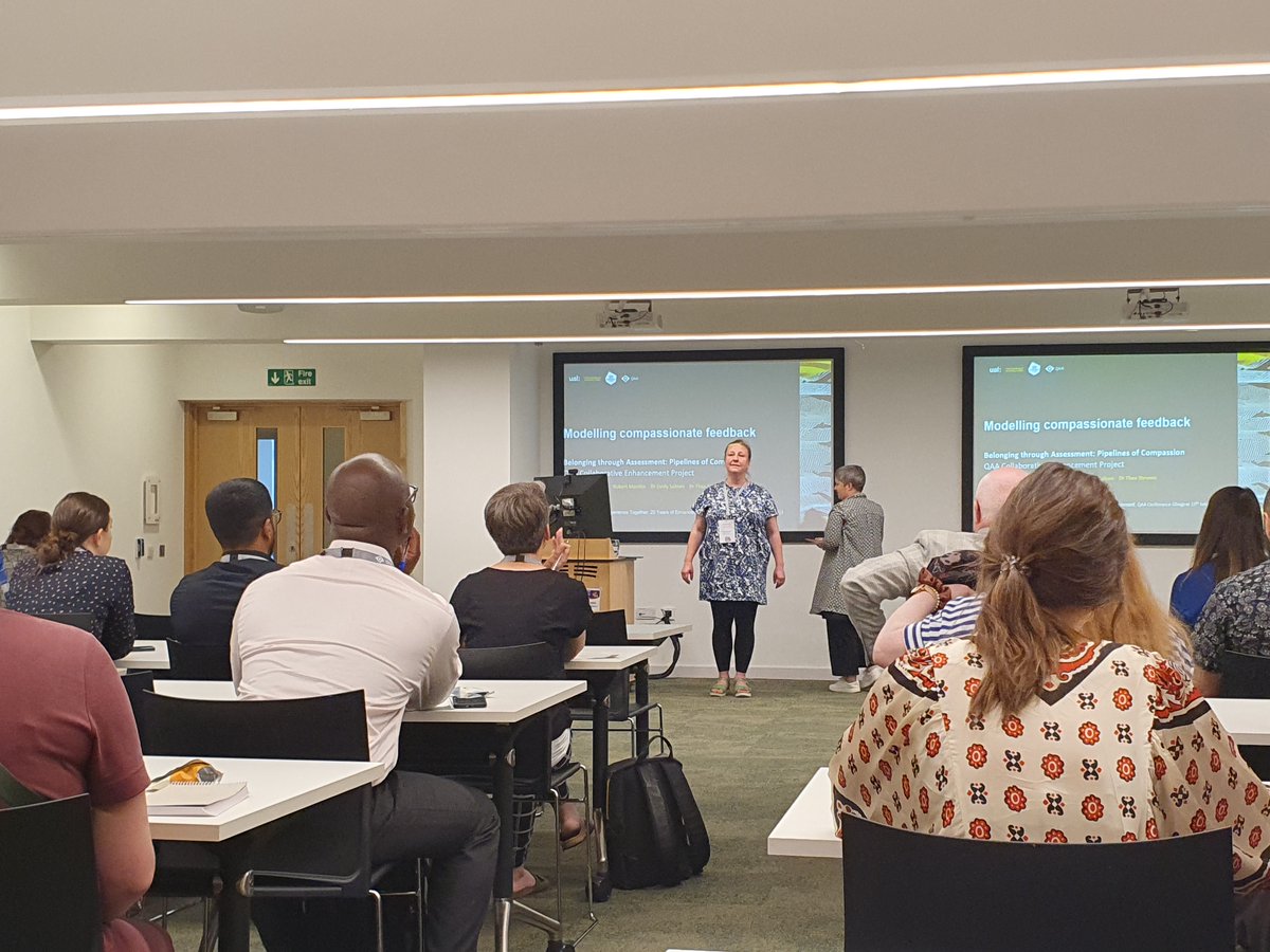 THEMEStweets's tweet photo. We're just starting our parallel session 'Reviewing practical examples of promoting a sense of belonging' presented by Dr Anne Chapman &amp; Abhilash Nair (@CaledonianNews), Dr Marianne Greated, Robert Mantho, Dr Emily Salines &amp; Dr Thea Stevens (@GSofA)

#ETConf23 https://t.co/KlOaIvrflE