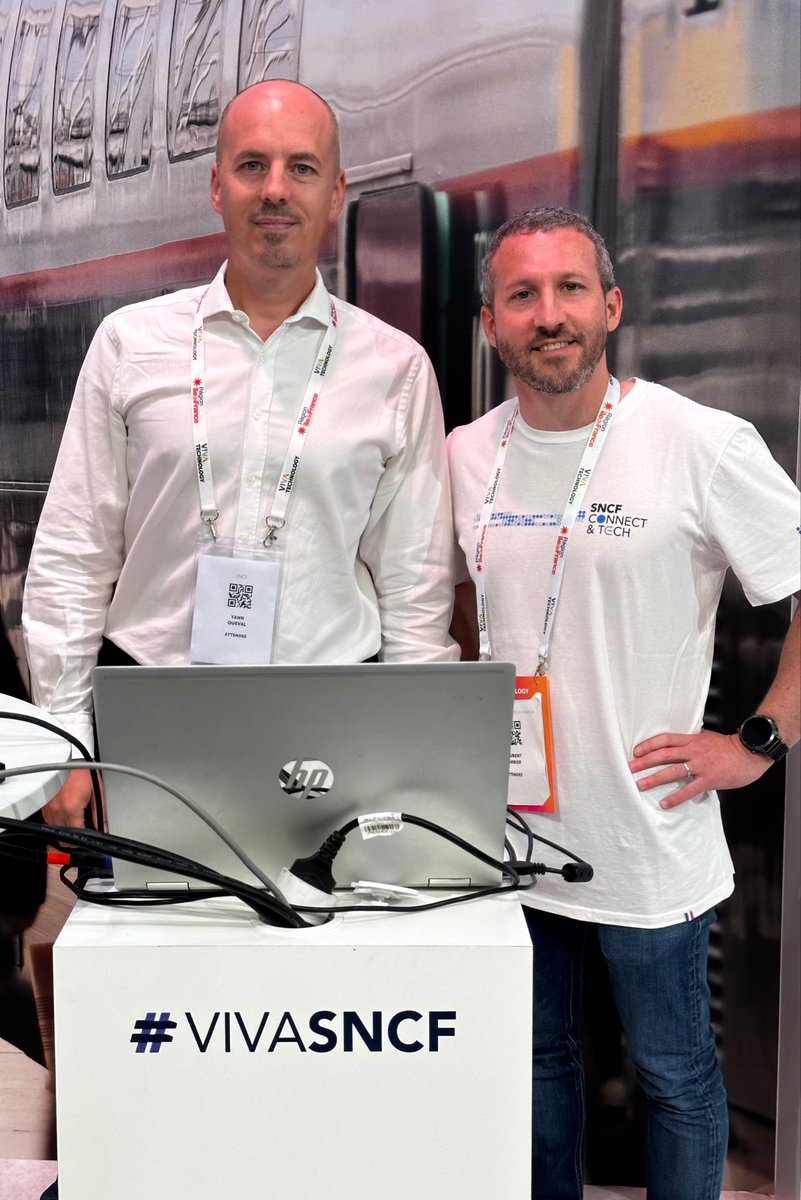 SNCFNumerique's tweet image. Tictac, c'est le nom du nouvel outil de relation client pensé par @SNCFConnectTech. Informer et accompagner les voyageurs en temps réel lors de situations perturbées, tel est est son objectif. Vous voulez en savoir plus ? RDV sur le Lab @GroupeSNCF à @VivaTech #VivaTech #VIVASNCF