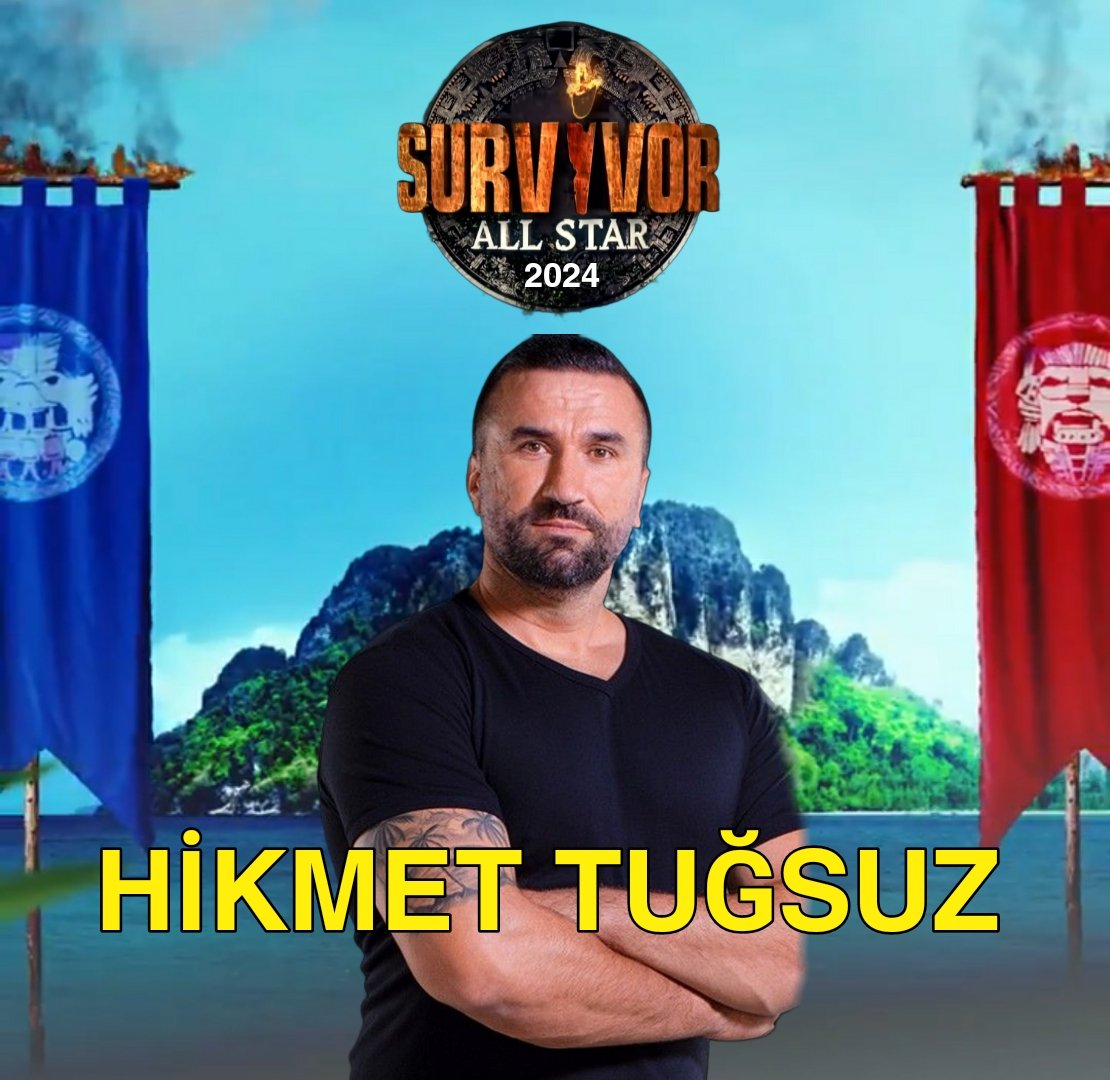 🔥 ✅ Hikmet Tuğsuz, Survivor All Star'da! 

#survivor2024allstar #hikmettuğsuz