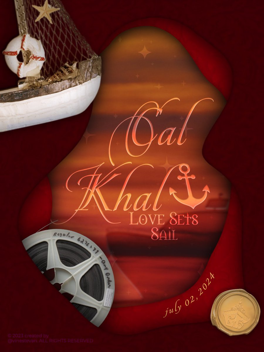 𓋒 CalKhal: Love Sets Sail tweet media