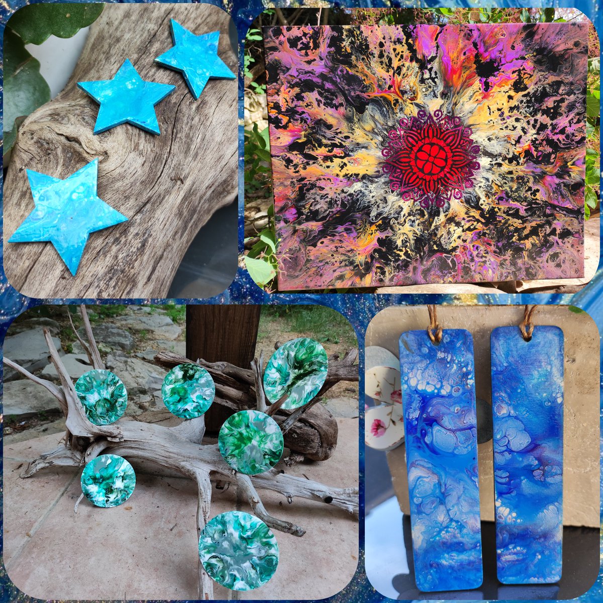 alyssonrose1's tweet photo. Nouveaux articles à la une dans ma boutique 🤩

https://t.co/paK5TffBZH

#art #artfluide #artabstrait #acryliquepouring #acrylicpainting #flipcup #fluidpainting #fluidart #marquepage #faitmain #vente #etsy #etsyseller #etsyshop https://t.co/4c9gi3RZbG