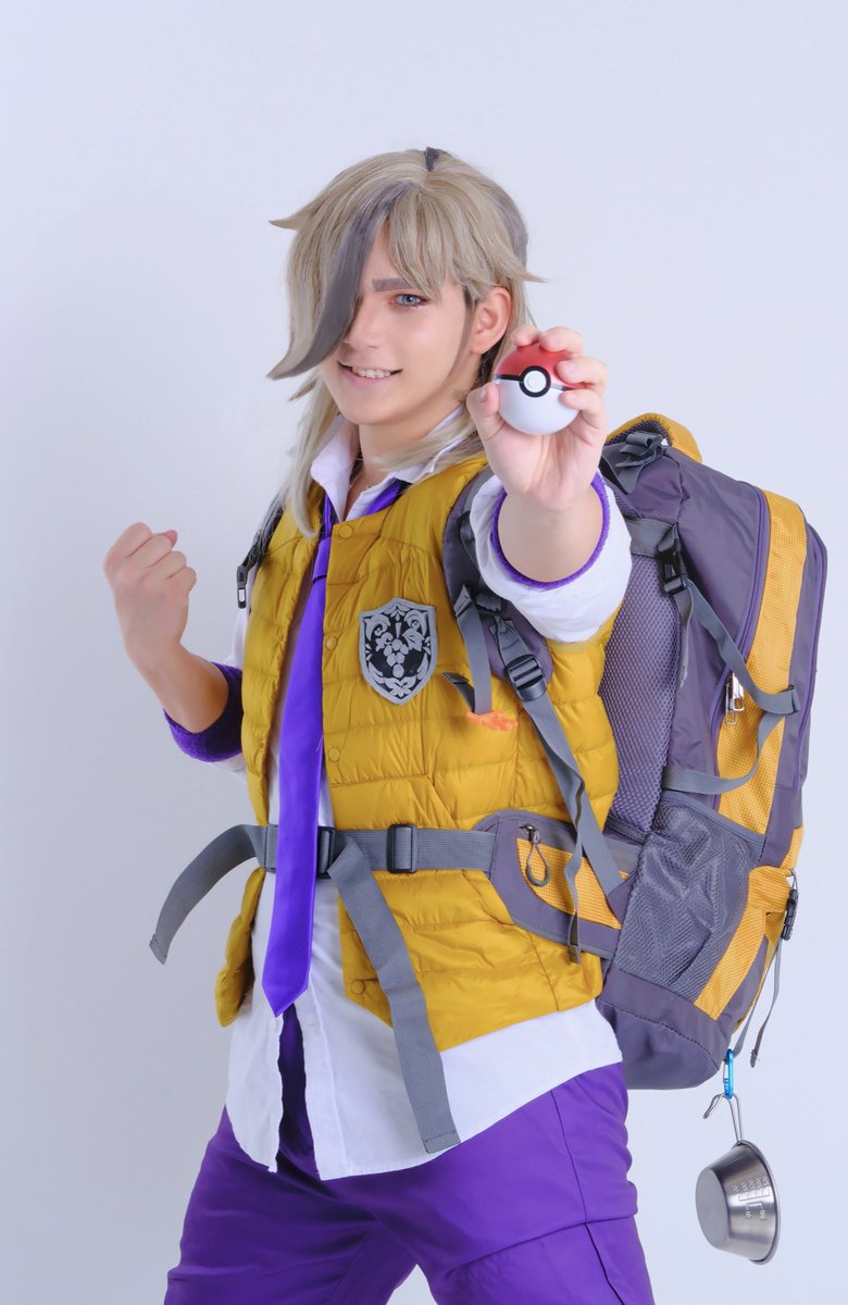 ポケモン コスプレ ペパー 衣装・ウィッグ・リュックその他フル