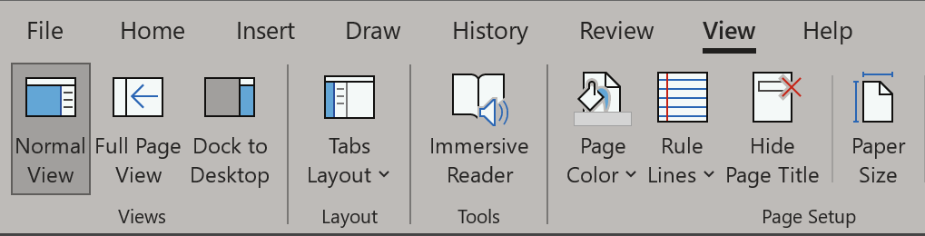 So excited! Tabs layout has come into OneNote for desktop 😊 #OneNote #organisation #edtech