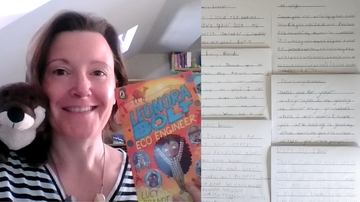 Had a great visit today with Thornfield House pupils who've finished #LeonoraBoltEcoEngineer & are awaiting The Great Gadget Games - out Aug 31! 🛠️

Here's my #schools page for #authorvisits full of fun & daft inventions 👀 👇 

lucybrandt.com/for-schools

#edutwitter #Teachers