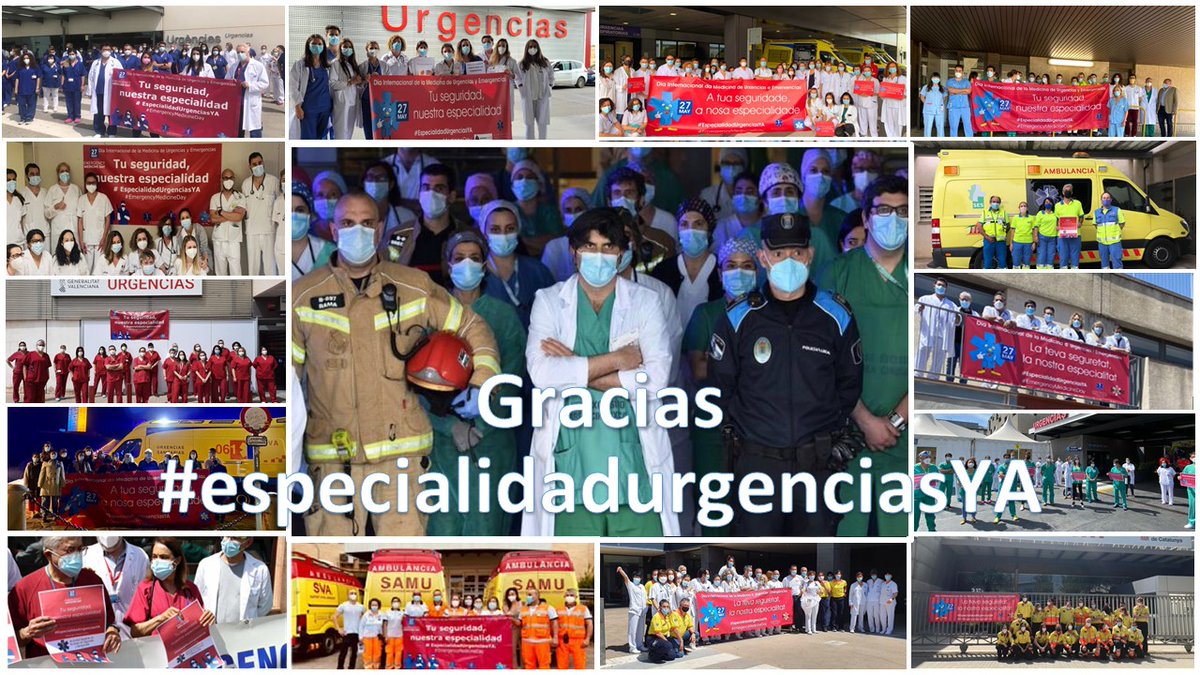 Juny 2023 
No poden parar-nos 🌊 
#EspecialidadUrgenciasYA 
#EspecialidadMUE 
#EspecialidadEUE 
#TESVISIBLES
#orgullodeurgenciologo
@SEMES_CV @millanjav
Junts ho estem aconseguint
@jose_minones
@sanidadgob
@sanchezcastejon