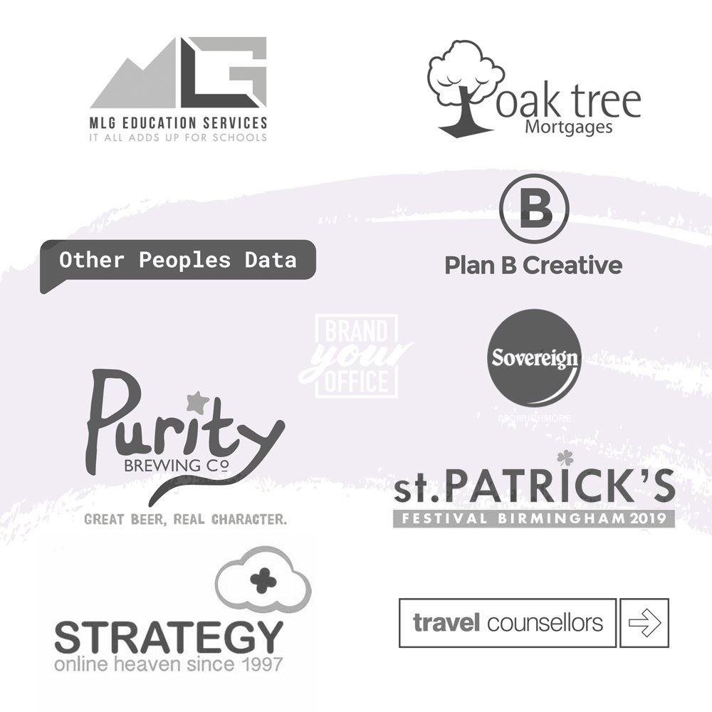 #thanksthursday to our fabulous clients. Just a snapshot of clients that we've worked with. bit.ly/2NuA55Z #BrandYourOffice #BespokeWallpaper #Wallpaper #VinylGraphics #FramedPrints #InteriorGraphics #ExteriorSignage #graffiti