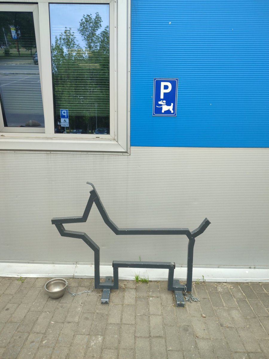 ade20211's tweet photo. Park the dog. https://t.co/CX2AcZP4wd