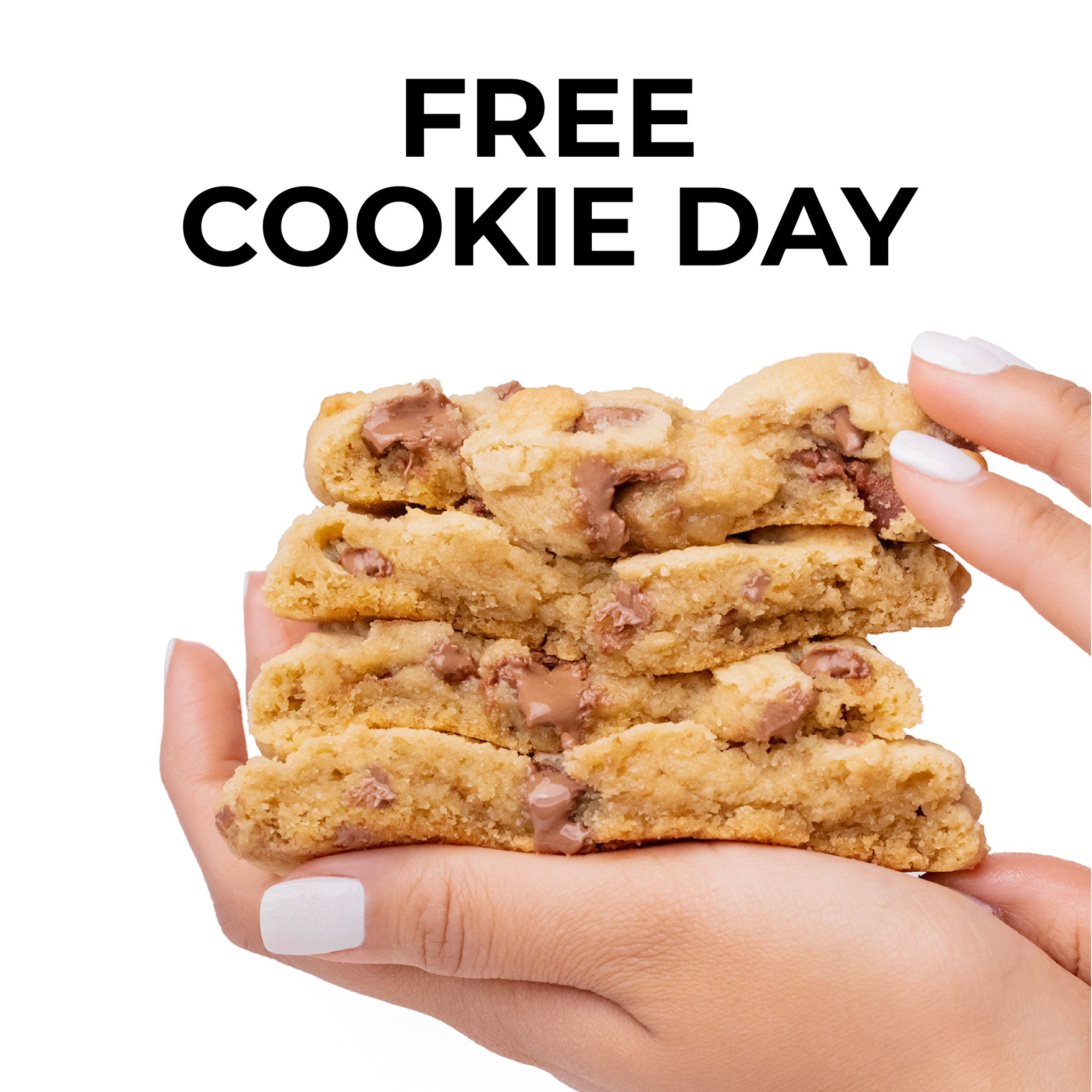The on Twitter "Crumbl Cookies California, MD, is hosting a free chocolate chip cookie