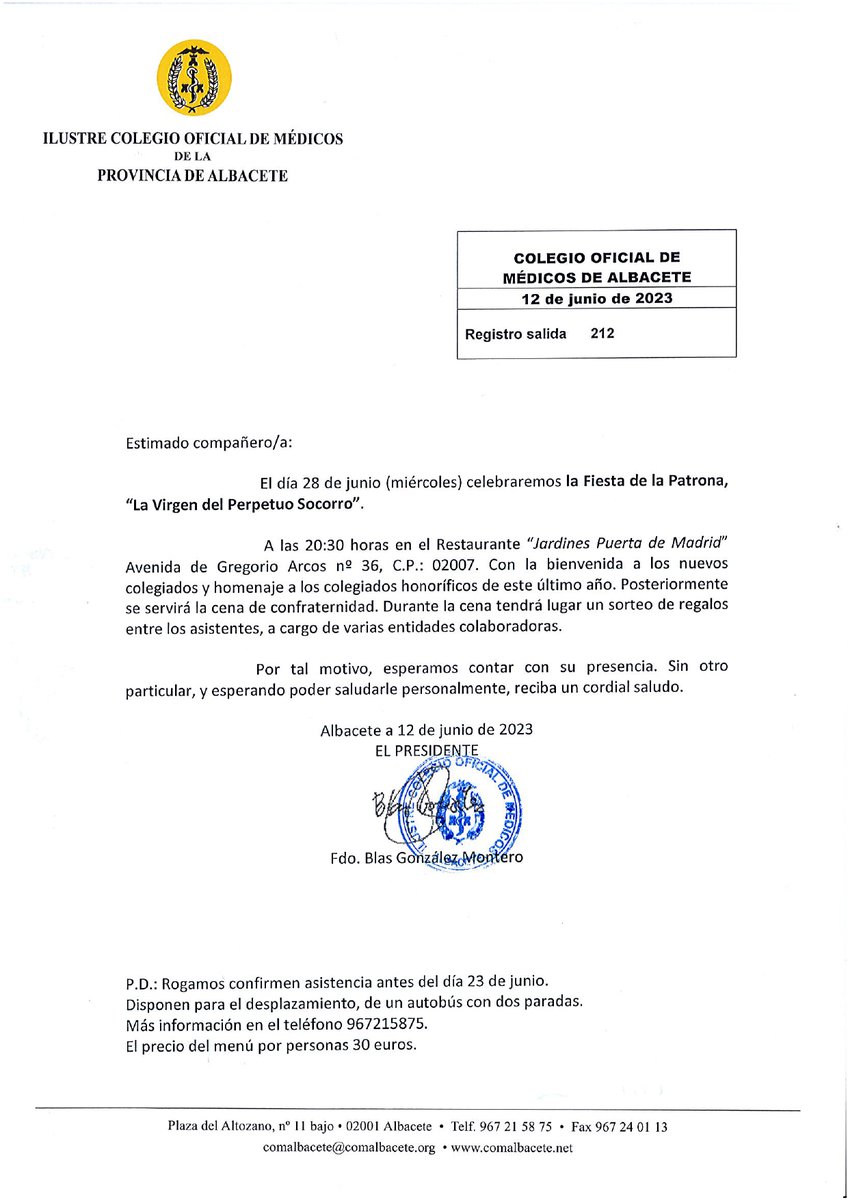 COMAlbacete's tweet photo. Estamos de preparativos‼️
Se acerca el día para festejar 🥳nuestra Patrona
Nos acompañas❓

#COMAlbacete #PerpetuoSocorro #ColegiadosHonoríficos #MIR https://t.co/e0ByAYjYWO