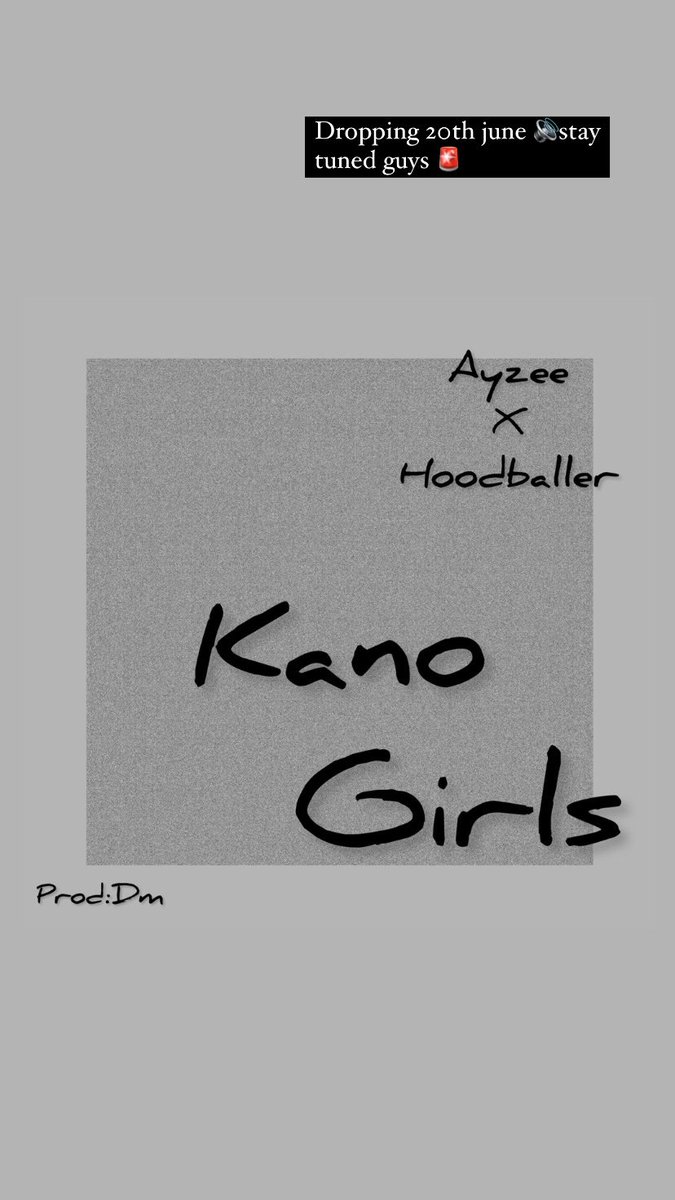 ayzee___'s tweet photo. Dropping 20th june 🔊🚨 https://t.co/gl11hqYUO8