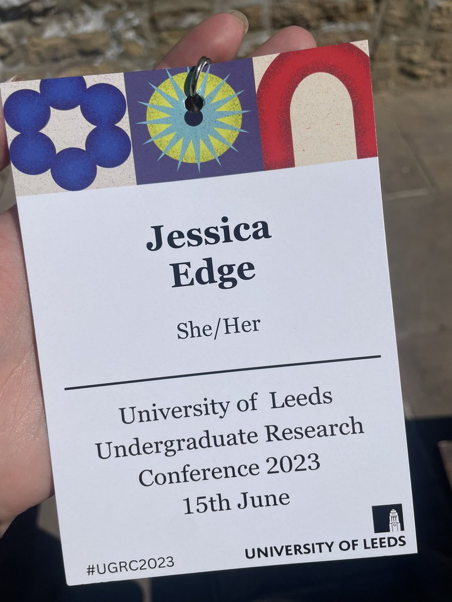 A pleasure to be asked to give a key note speech on my own experience of undergraduate research at University of Leeds Undergraduate Research Conference this morning! #ugrc2023