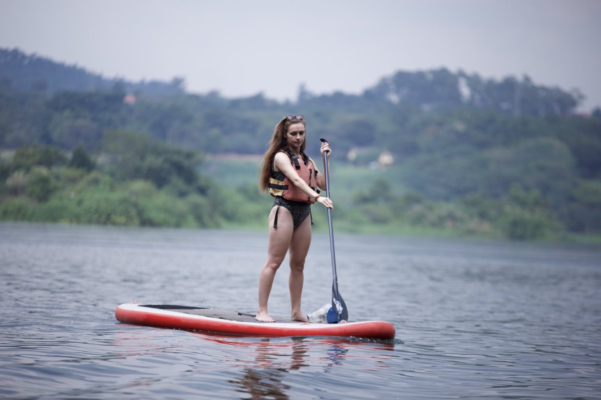 BlueASafari's tweet image. Dive into a new adventure with us: Stand-Up Paddleboarding! 

Glide on water, embrace serenity, and create unforgettable memories. 

Join Blue Adventure Safari and experience the thrill! 🌊🏄‍♀️ 

#PaddleboardingParadise #AdventureAwaits #ExploreUganda