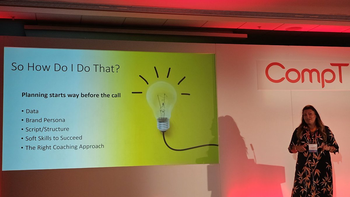 Your solitary goal when cold calling should be to establish an emotional connection. Not to book a meeting, not to make a sale on the spot. Tara-Jane Sloane talks lead gen. #CompTIACommunity