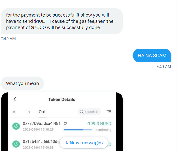 benbarb64468531's tweet photo. @CryptoGiweaway scammers https://t.co/m0qmSEnkgA