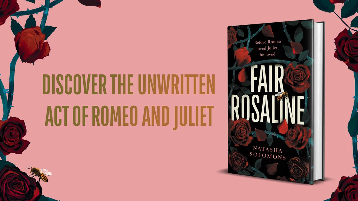 For the chance to read an extract of the captivating new novel, #FairRosaline sign up to <a href="/natashasolomons/">Natasha Solomons</a> readers' club today. 🌹 eepurl.com/iaRfMb