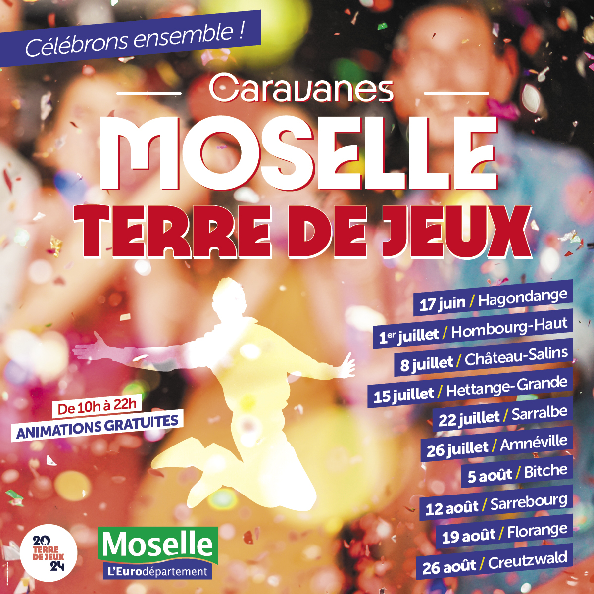 SDIS57's tweet image. #MoselleTerreDeJeux | 🧑🏻‍🚒🚒 Venez nous rencontrer et pourquoi pas vous #engager à nos côtés ce samedi 17 juin à l'occasion des Caravanes #Moselle Terres de Jeux à 📍 Hagondange, place Jean Burger.