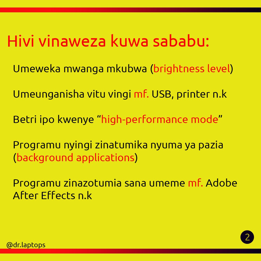 Drlaptoptz's tweet image. Betri lako linamwagika?

Usiwe na wasiwasi...halijaharibika bado

Sababu ni nyingi mno kama ulivyoona

 #computertricks #computertips #computermaintenance #NIT #ardhiuniversity #mwalimunyerereuniversity #muhimbiliuniversity #suauniversity #udom #mzumbeuniversity #mumuniversity