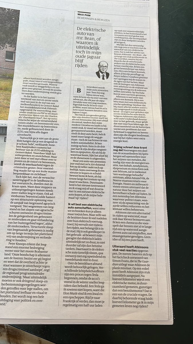 rutgerm's tweet photo. … ik ben gelukkig bijna dood. Een groter boomerstuk zul je niet tegen komen deze week. Hoop ik. #evcorvee https://t.co/3GHFdlJeFs