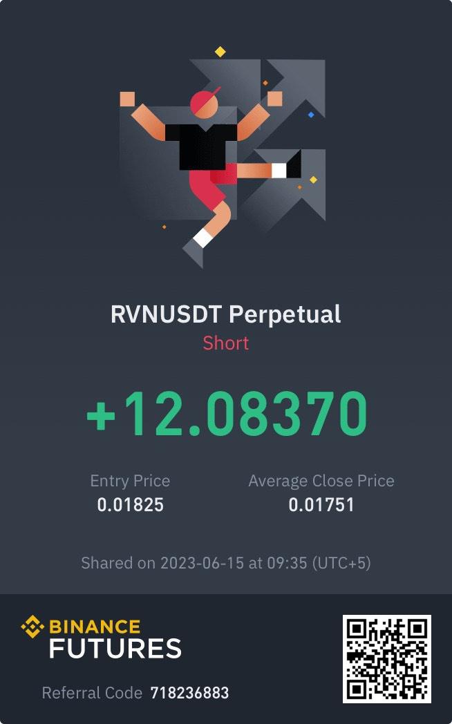 All these trades are from yesterday alone, today is a new day 💪 With my strategy the market conditions don't matter, only set of rules do 💪 Hit me up if you want to join me $RVN #RVNUSDT #Bitcoin