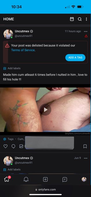 Posted this and got approval from the performer and @onlyfans hasn&rsquo;t fixed the issue !! Emailed them<a href="/tag/islandlife"class="tags"><span>#islandlife</span></a><a href="/tag/maui"class="tags"><span>#maui</span></a><a href="/tag/nsfw"class="tags"><span>#nsfw</span></a><a href="/tag/uncutmex"class="tags"><span>#uncutmex</span></a>