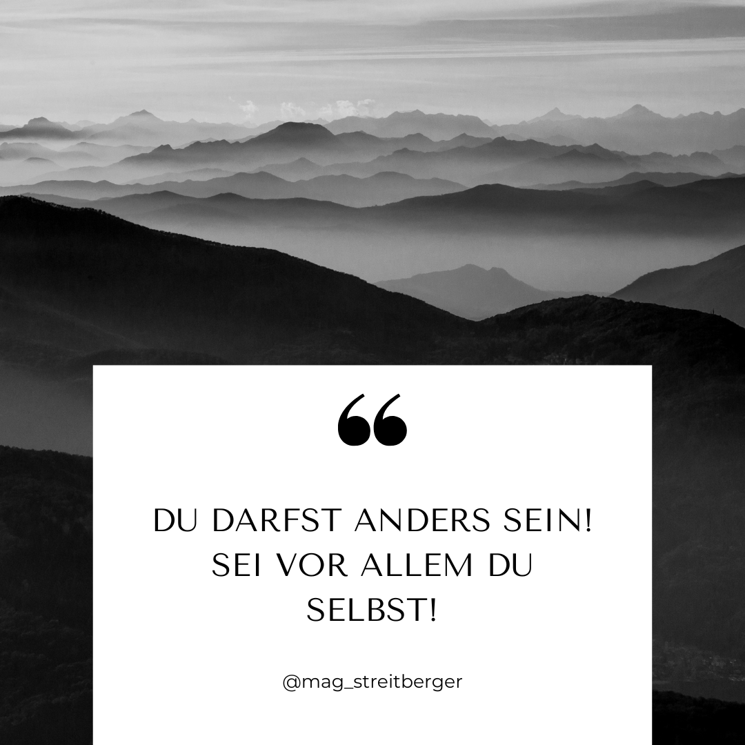 MagStreitberger's tweet image. #selbstbewusst #selbstwert #anderssein #leben #einoriginal #tao #zazen