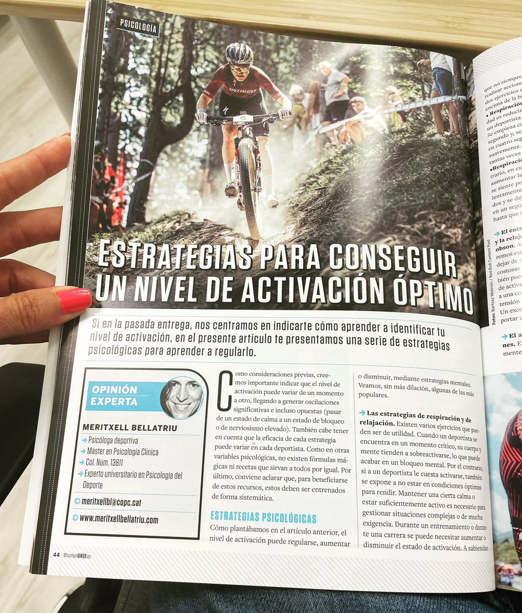 meritxellbl's tweet photo. El nivel de activación, puede variar de un momento a otro, durante el entrenamiento o la competición, llegando a generar oscilaciones significativas. Aprender a regularlo optimizará tu rendimiento y contribuirá a una mejor vivencia. 

Entrena tu mente… &amp; ¡Be Positive! https://t.co/ZZU2e2rzF3