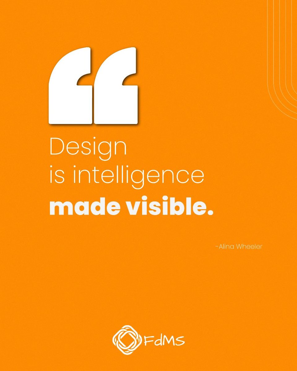 goFanatisch's tweet photo. Designing is much more than just placing different objects in a frame. Designing is about presenting one's intelligence.  . . #fdms #gofanatisch #fanatisch #digitalmarketing #socialmedia #digitalmedia #marketingagency #agency #marketing #designing #marketingquotes #intelligence https://t.co/KDg5JyuXSs