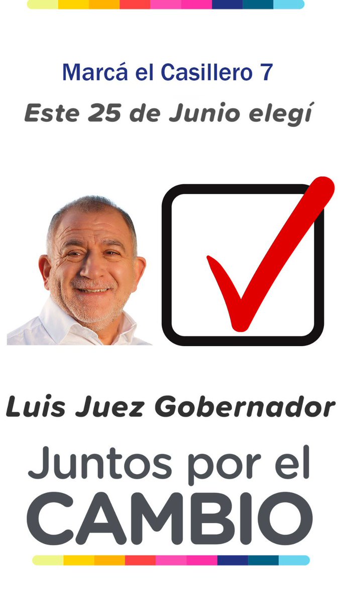 Llaryora hace propuestas de campaña que no las cumplieron en estos 24 años, quien puede creerle que lo van hacer ahora: Las víctimas de la inseguridad? Los docentes? Los médicos? Los Jubilados? Es hora de los Cordobeses
ES HORA DE JUEZ 
GOBERNADOR
MARCOS CARASSO
VICE
CASILLERO 7