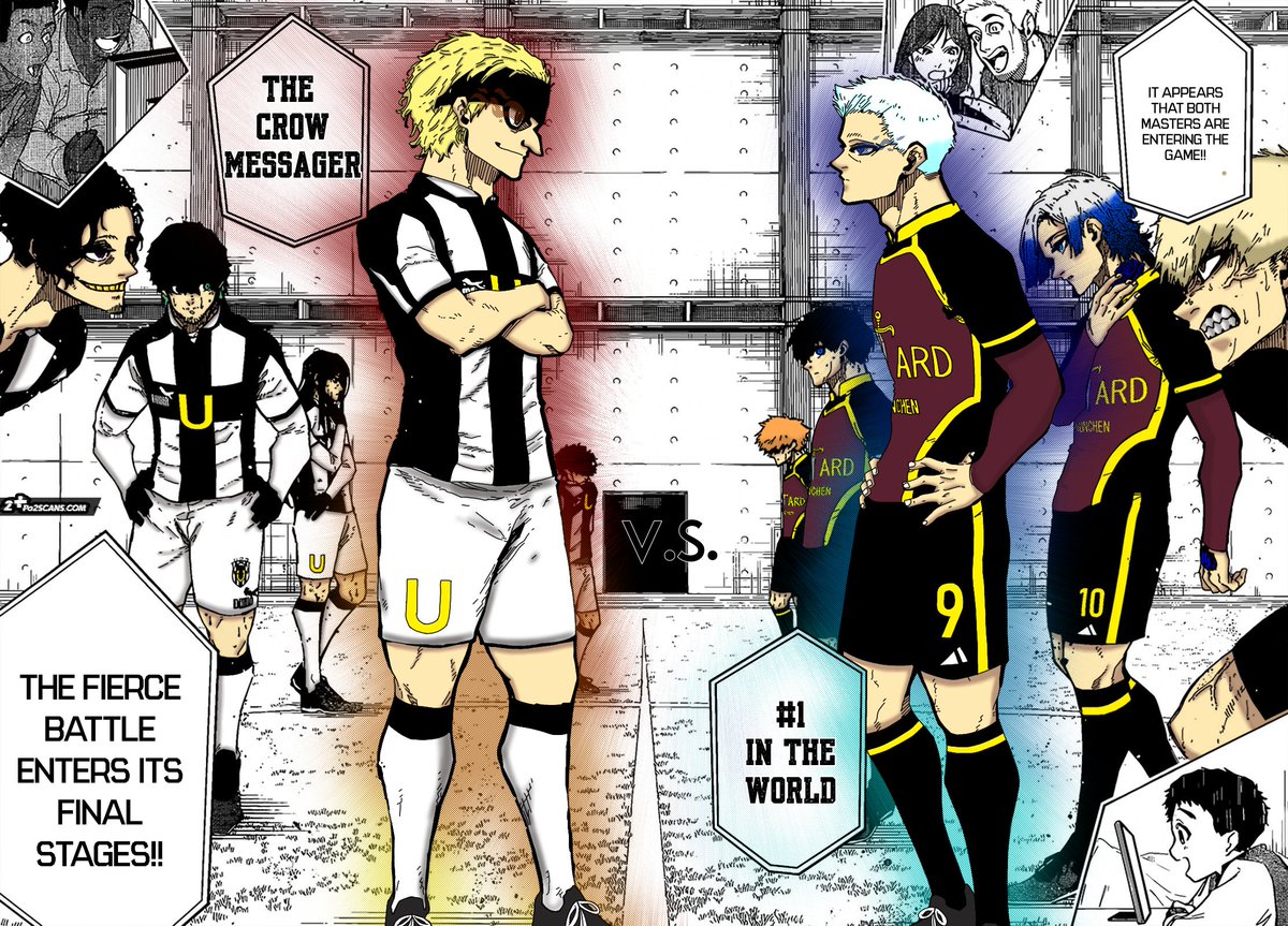 Angel_Azreal's tweet photo. Got inspiration from @TheTwoHornedOne to color some bluelock panels

#bluelock #bllk https://t.co/FUMaF95Vcq